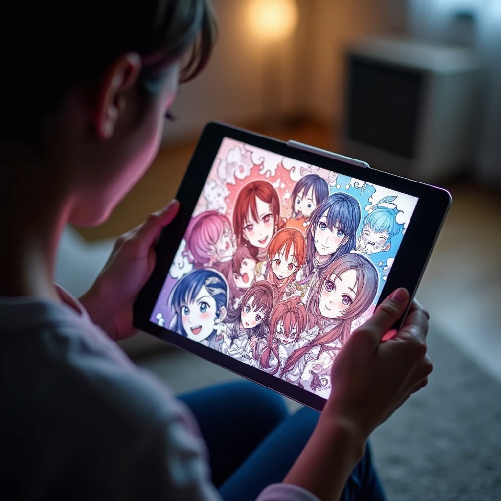 Meilleure taille de tablette pour le manga : format parfait pour lire et dessiner